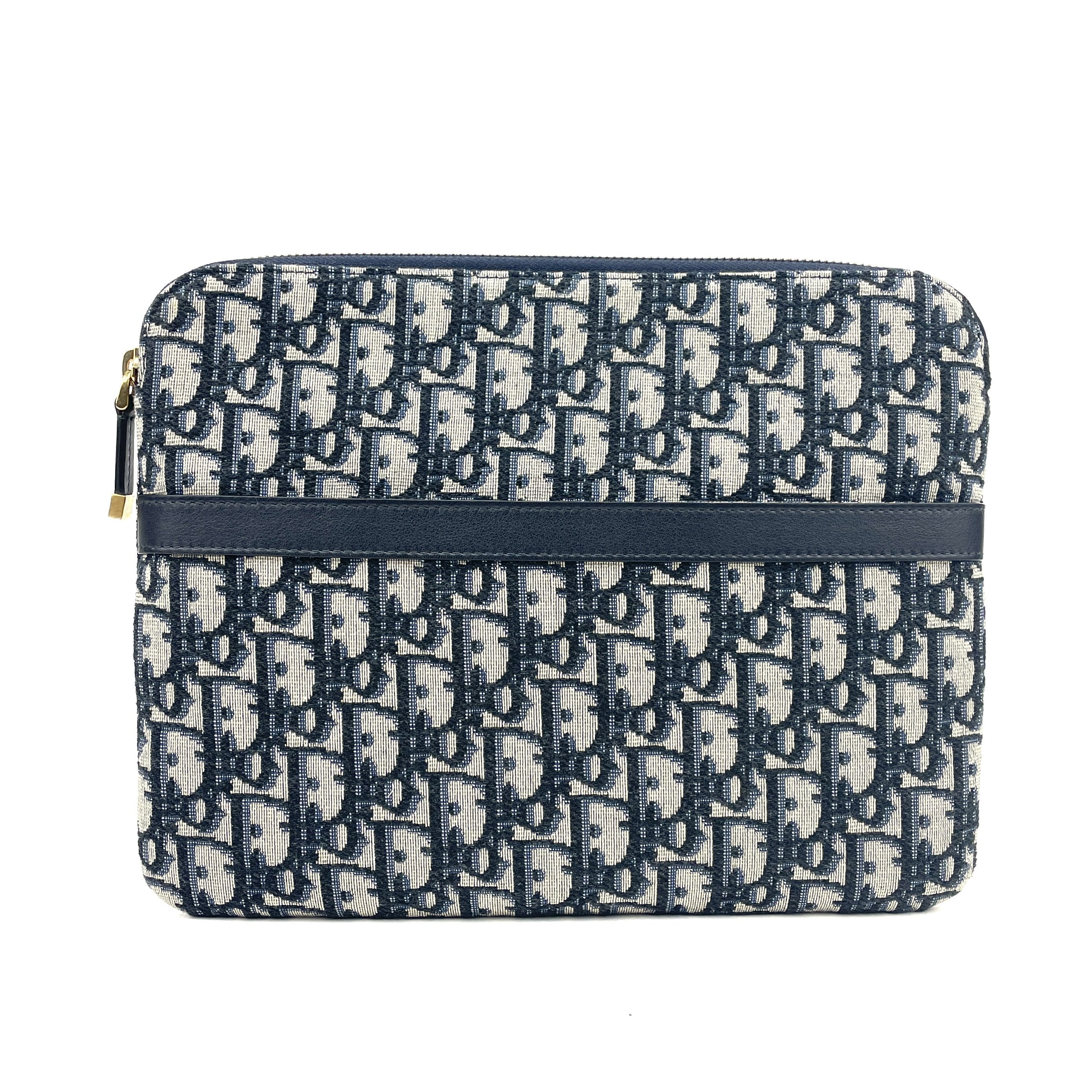 CHRISTIAN DIOR Oblique Travel Pouch