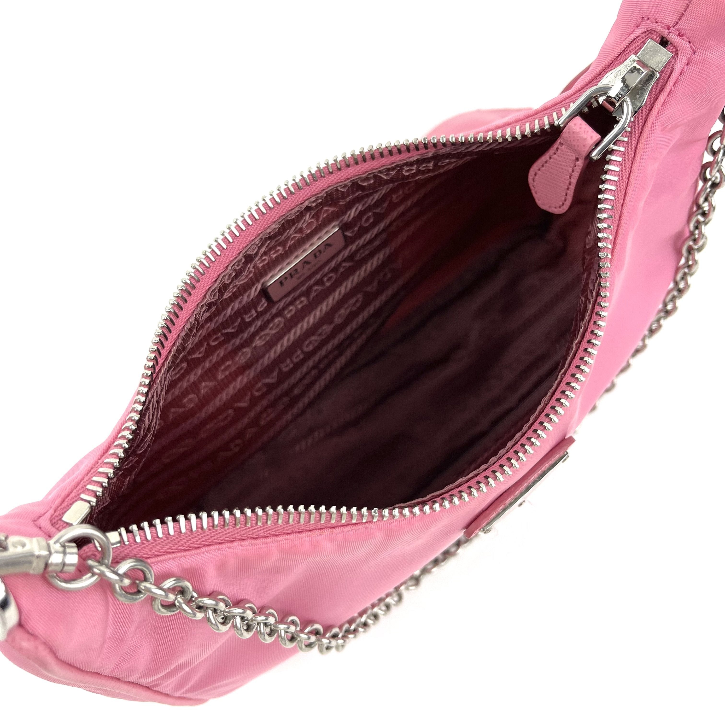 PRADA Re-Edition 2005 Pink Bag Multi