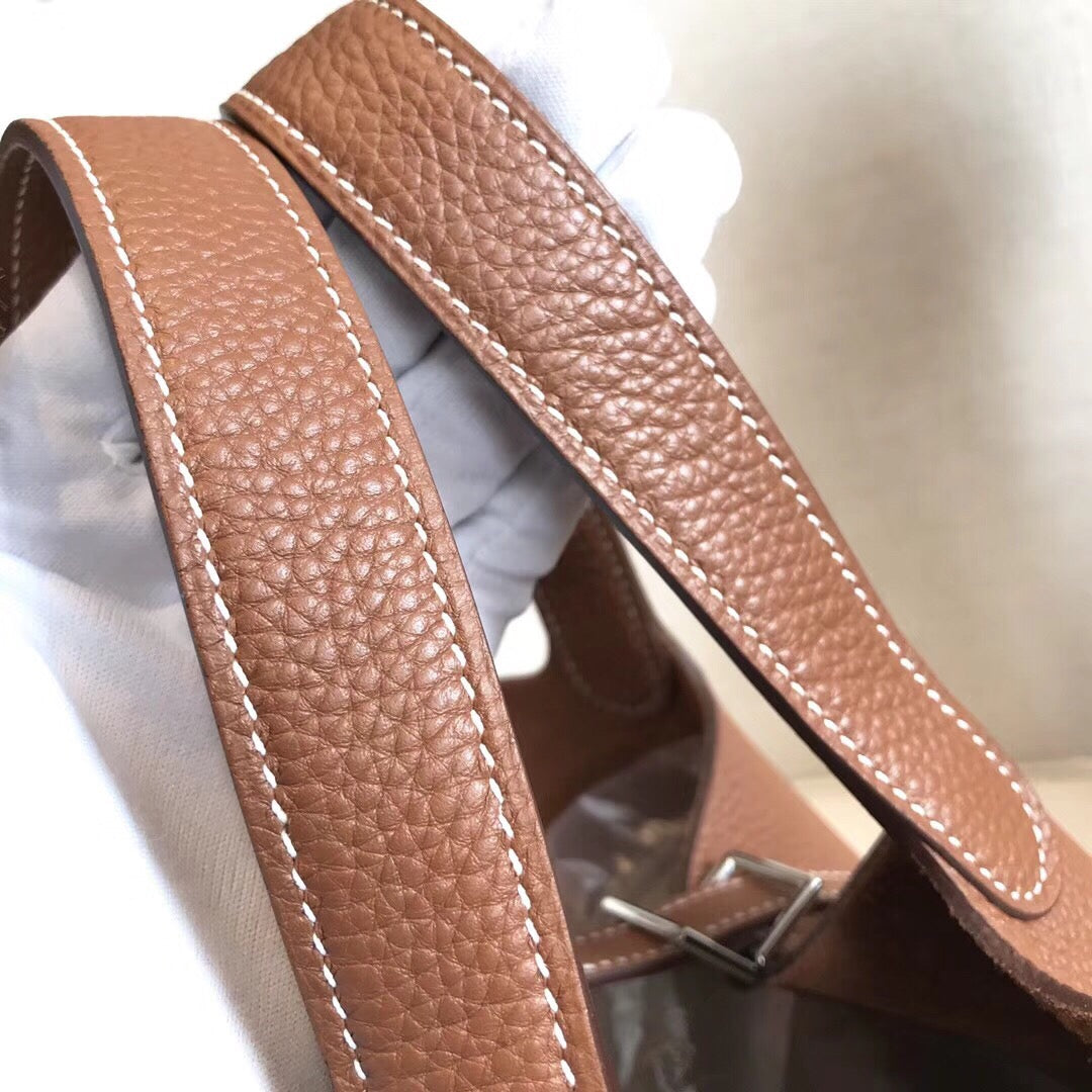 Hermes Picotin Lock 22cm Brown