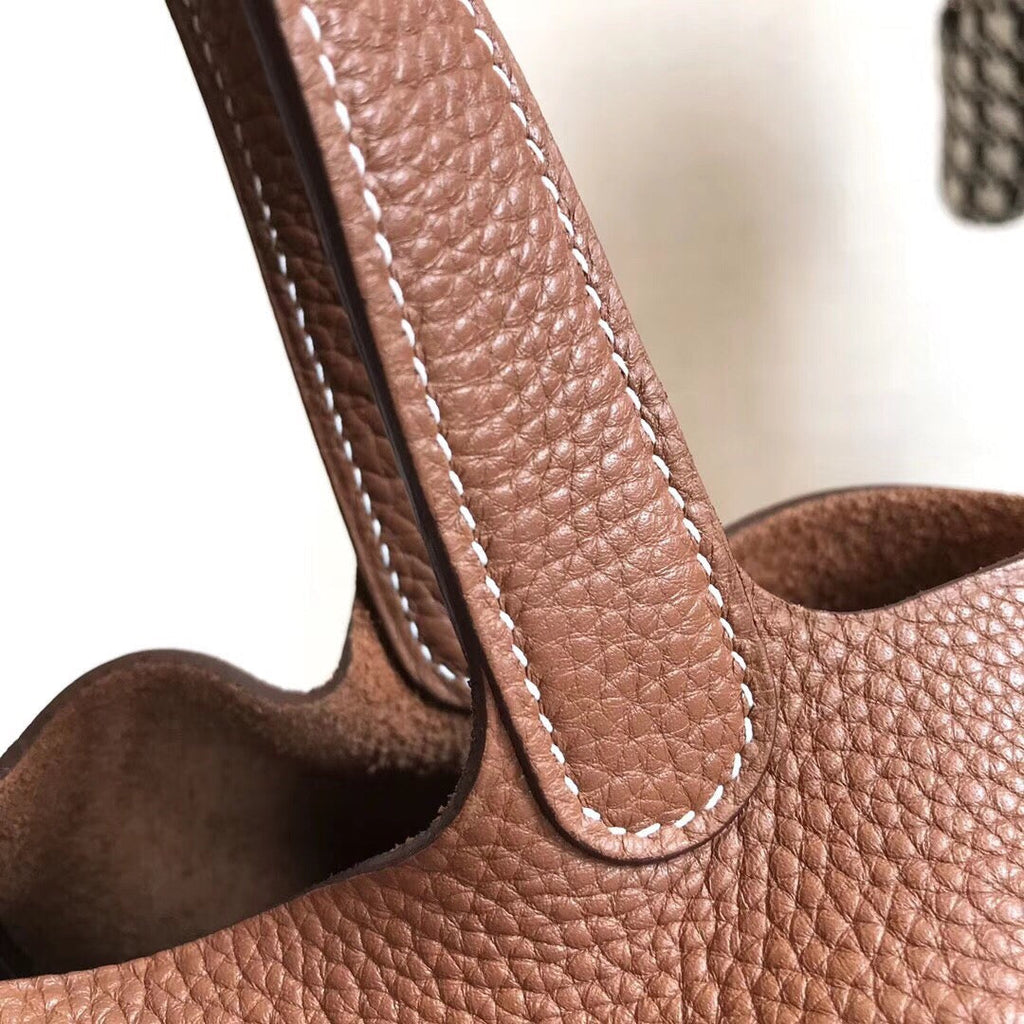 Hermes Picotin Lock 22cm Brown