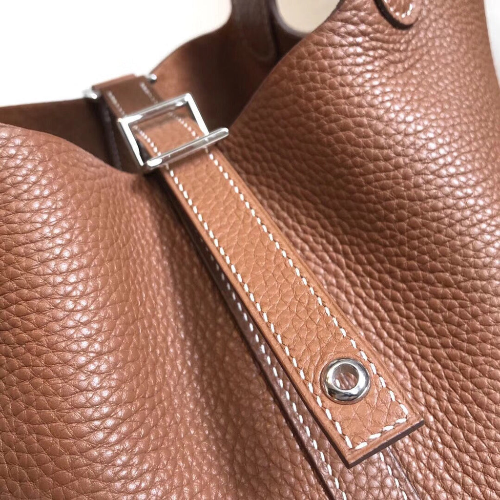 Hermes Picotin Lock 22cm Brown