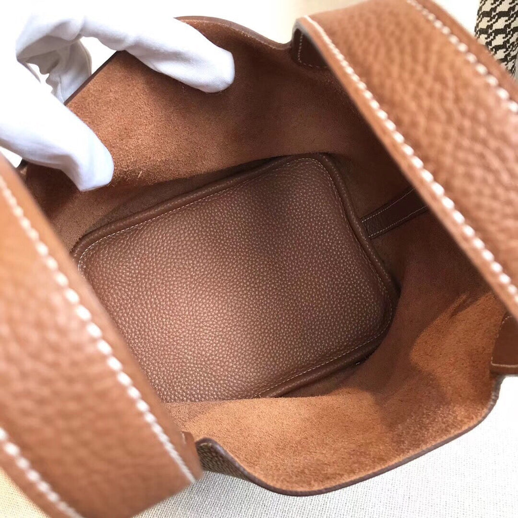 Hermes Picotin Lock 22cm Brown