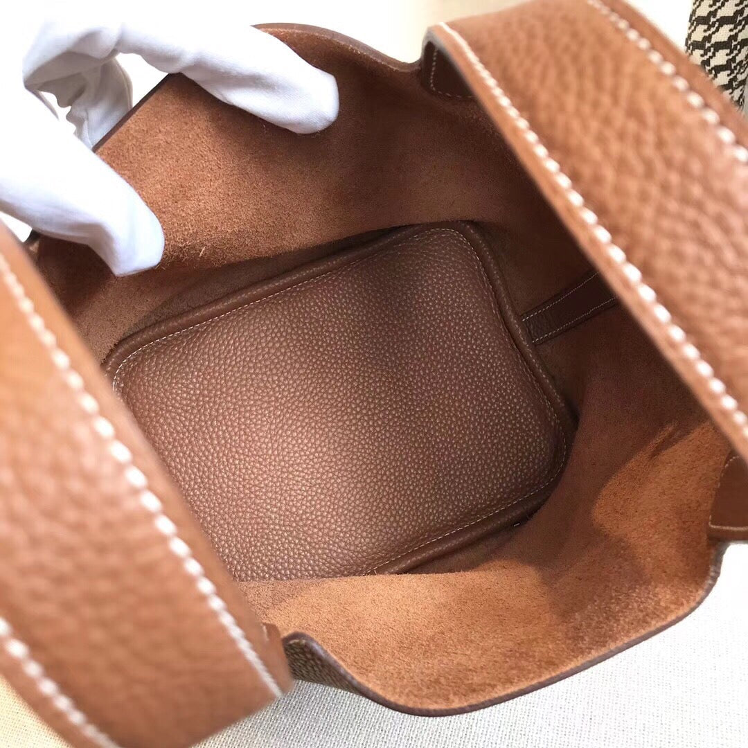 Hermes Picotin Lock 22cm Brown