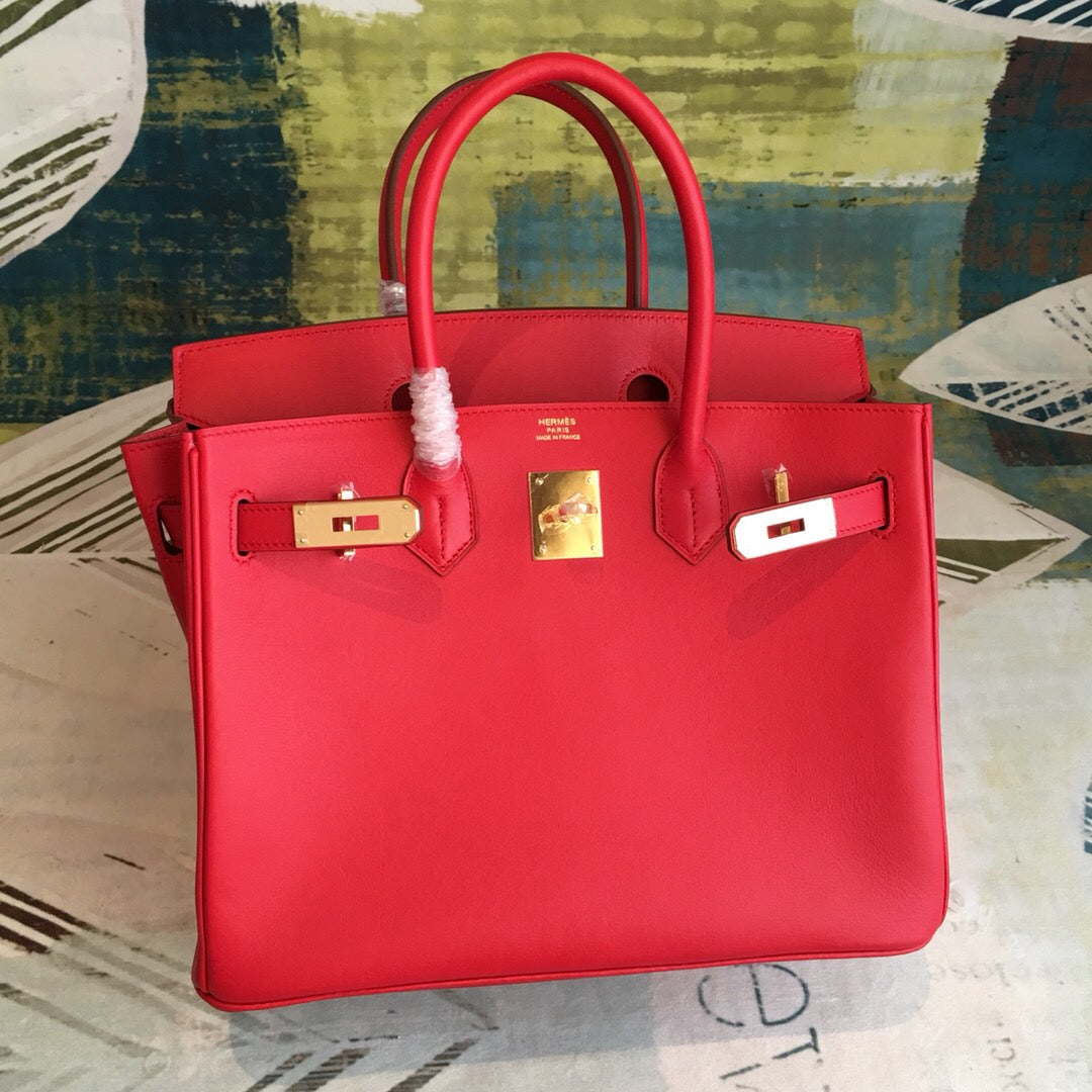 Hermes Birkin 30cm Red