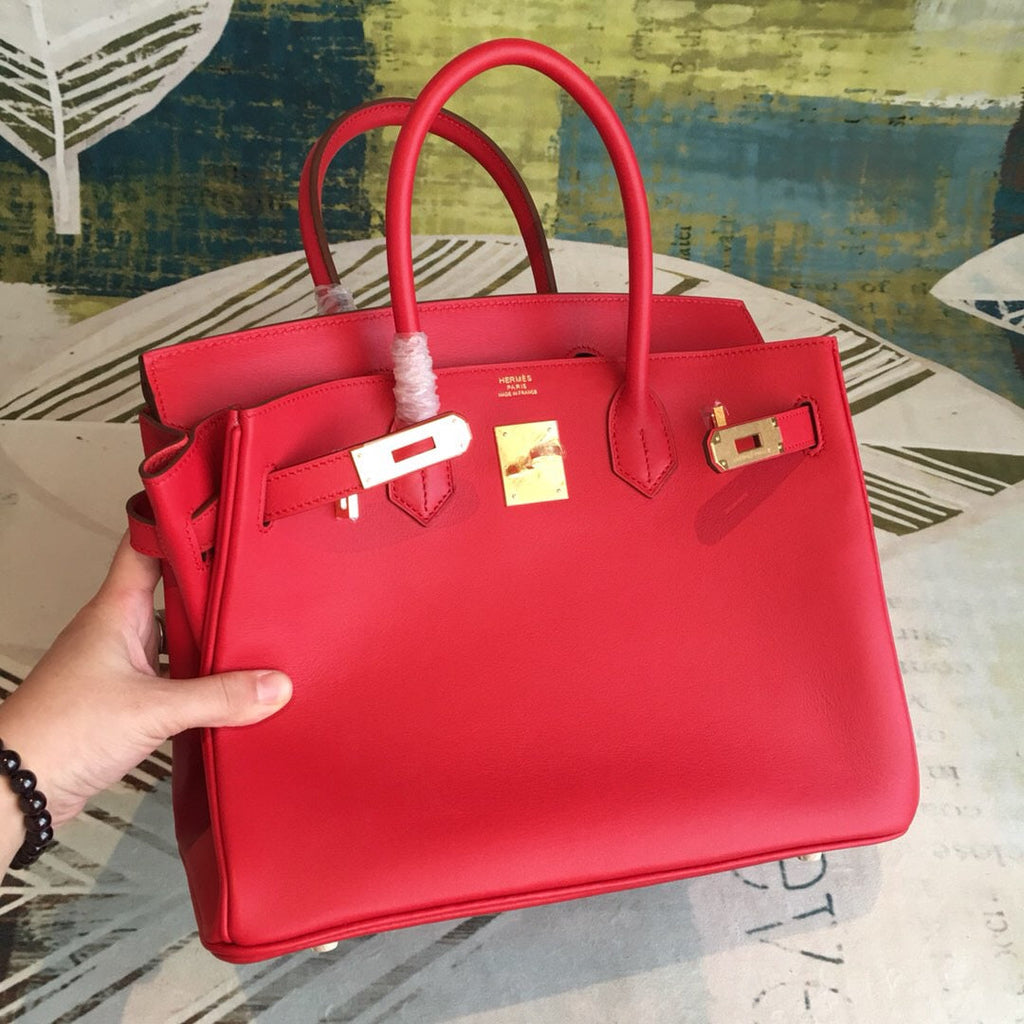 Hermes Birkin 30cm Red