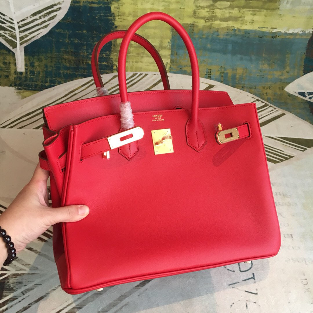 Hermes Birkin 30cm Red