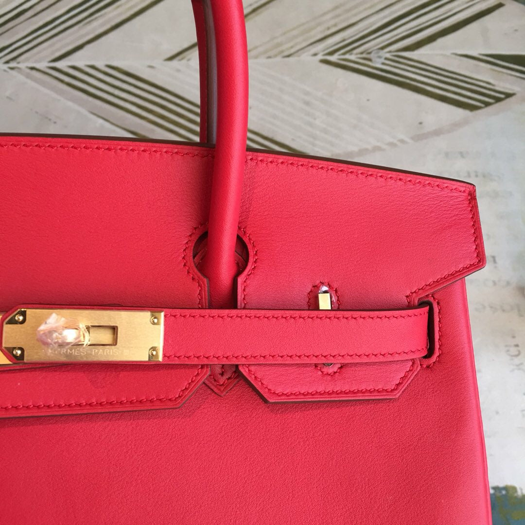 Hermes Birkin 30cm Red