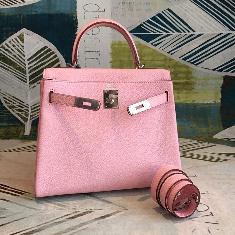 Hermes Kelly 32cm Pink