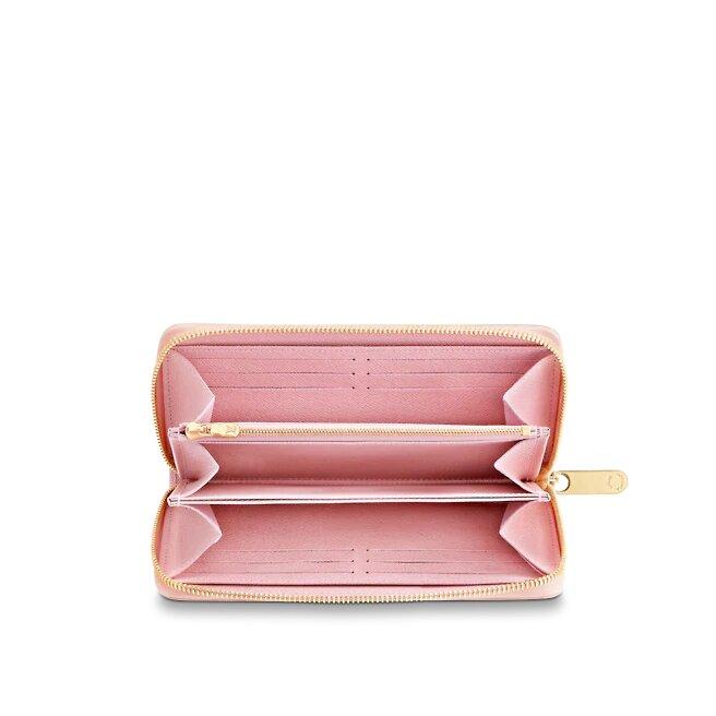 Louis Vuitton  ZIPPY WALLET Rose Ballerine Pink