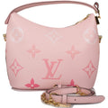 Louis Vuitton Rosebud By The Pool Empreinte Giant Monogram Marshmallow Hobo Bag