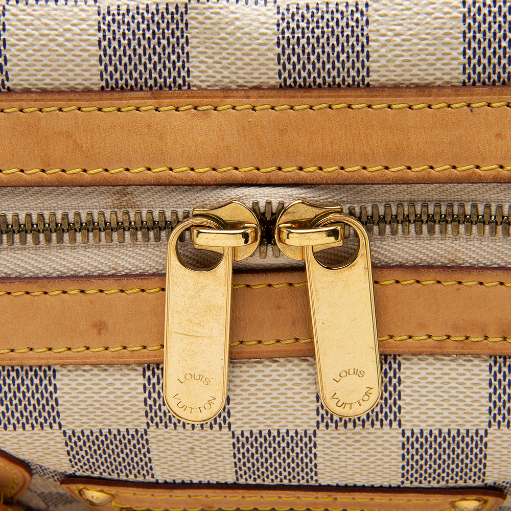 Louis Vuitton Damier Azur Berkeley Satchel (SHF-13102)