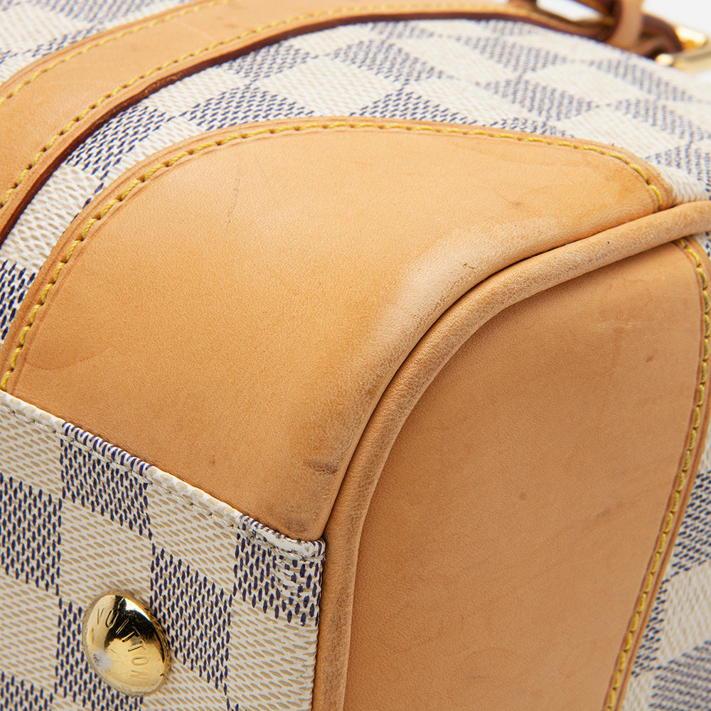 Louis Vuitton Damier Azur Berkeley Satchel (SHF-13102)