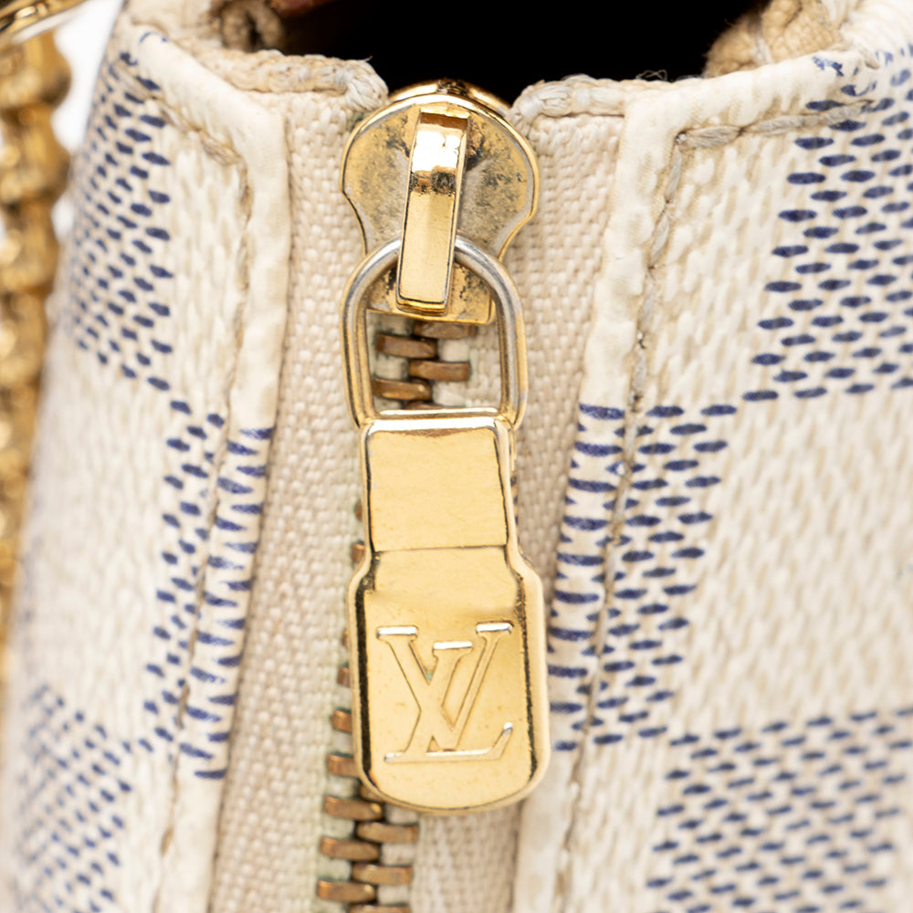 Louis Vuitton Damier Azur Eva Clutch (SHF-18406)