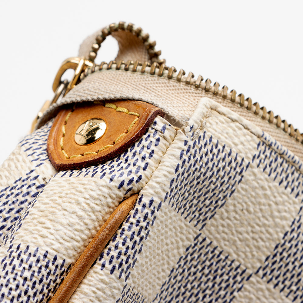 Louis Vuitton Damier Azur Eva Clutch (SHF-18406)