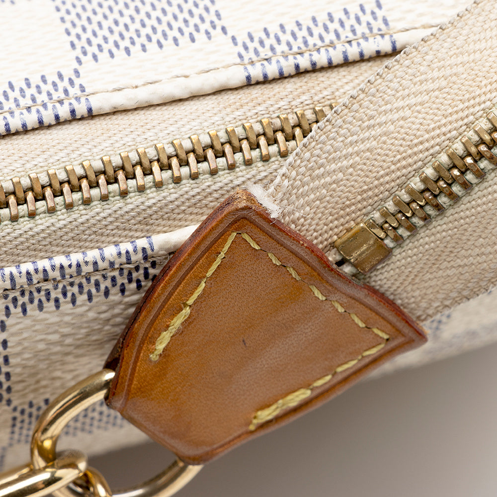 Louis Vuitton Damier Azur Eva Clutch (SHF-18406)