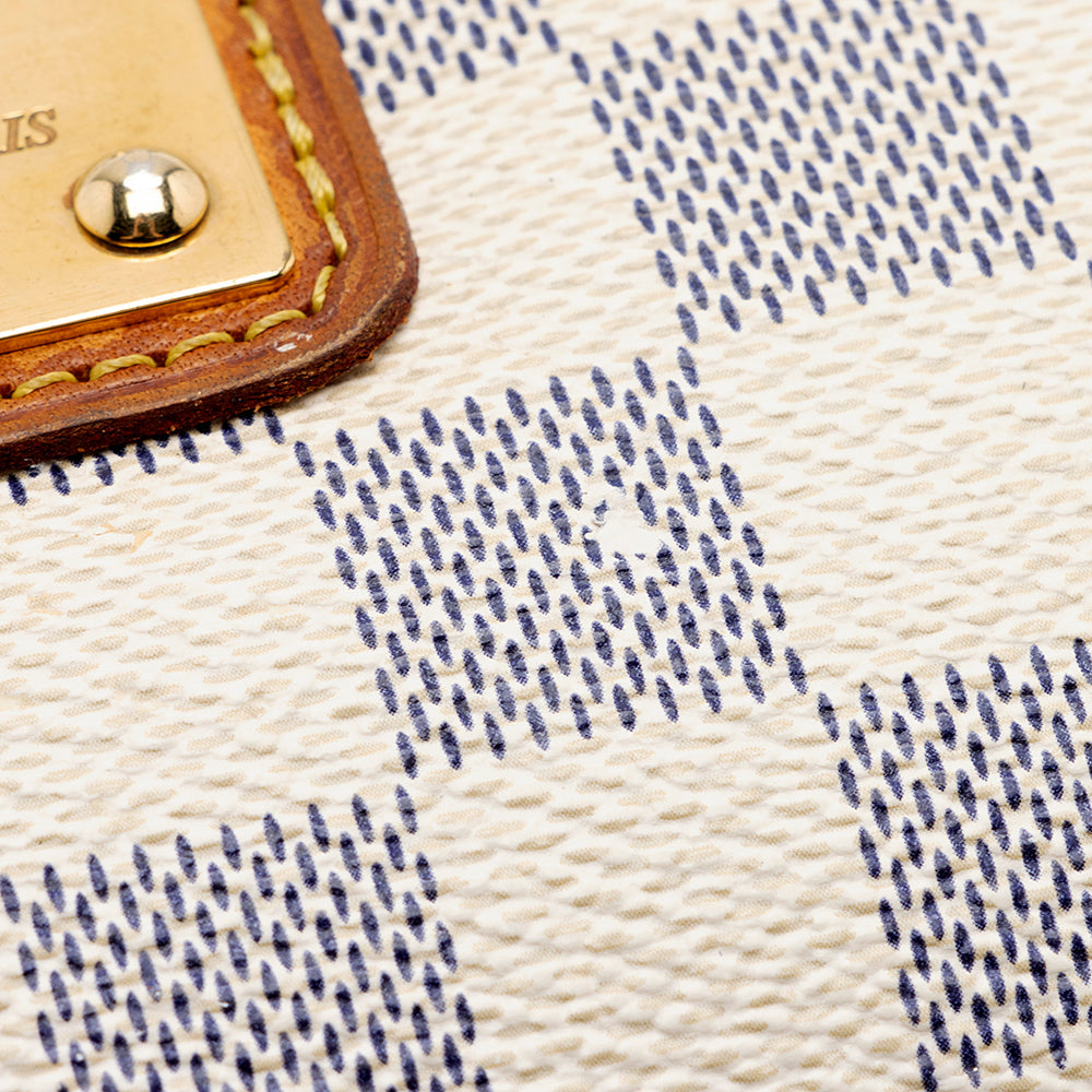 Louis Vuitton Damier Azur Eva Clutch (SHF-18406)