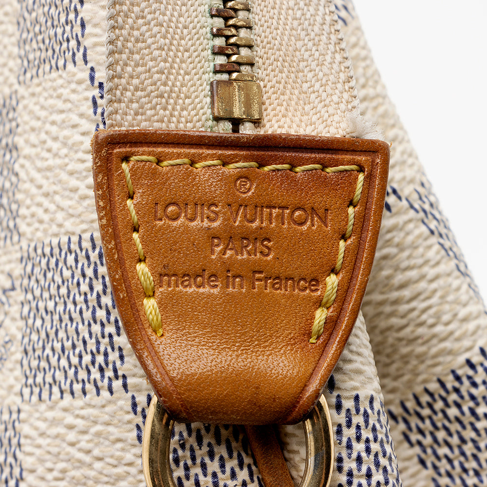Louis Vuitton Damier Azur Eva Clutch (SHF-18406)
