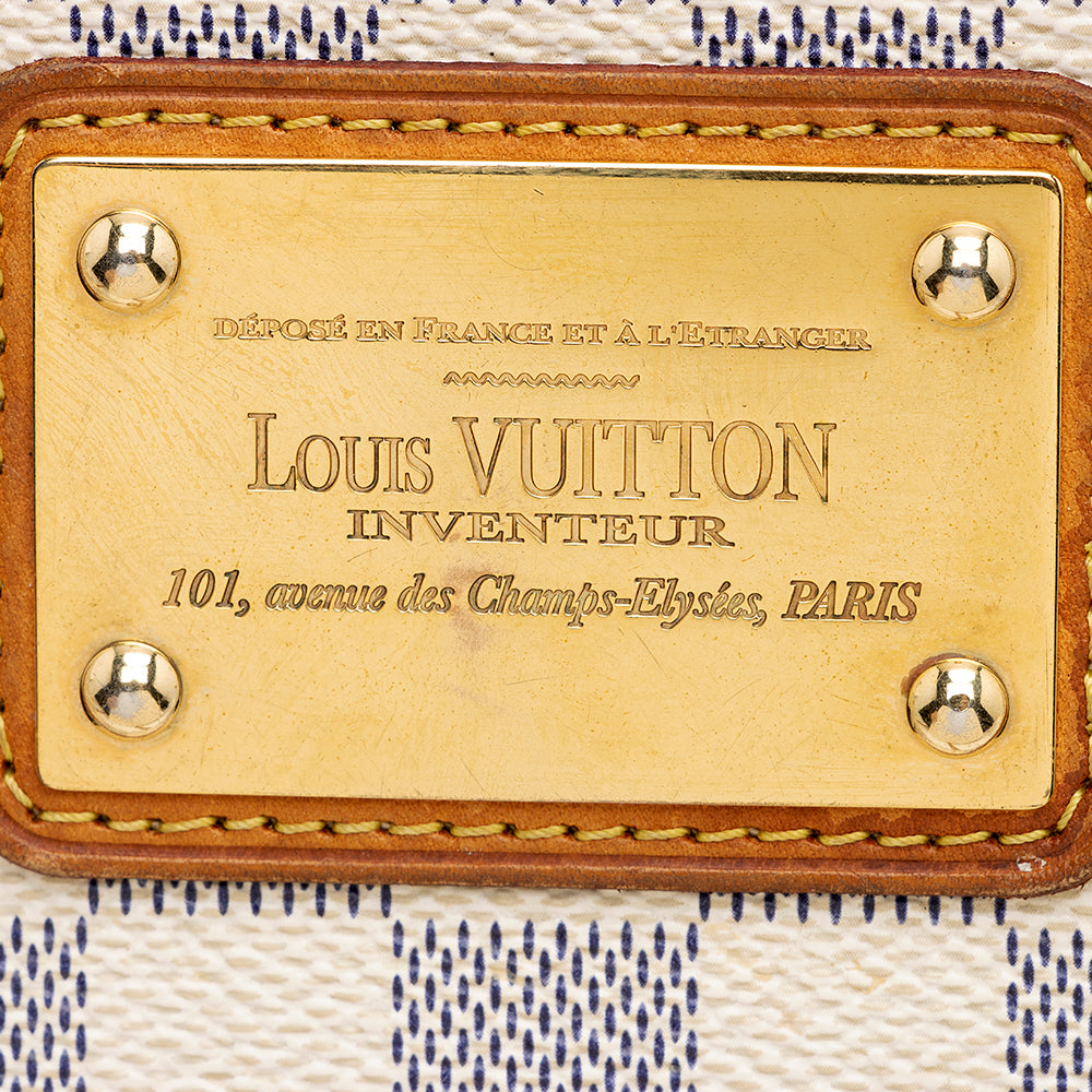 Louis Vuitton Damier Azur Eva Clutch (SHF-18406)