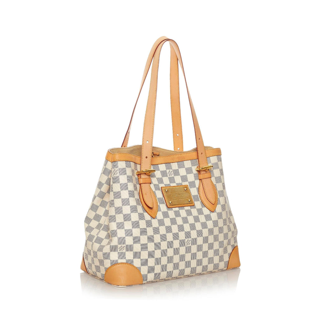 Louis Vuitton Damier Azur Hampstead MM (SHG-27935)