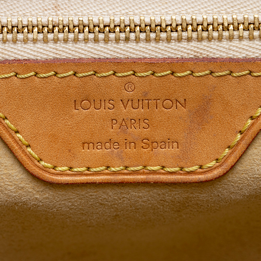 Louis Vuitton Damier Azur Hampstead PM Tote (SHF-18404)