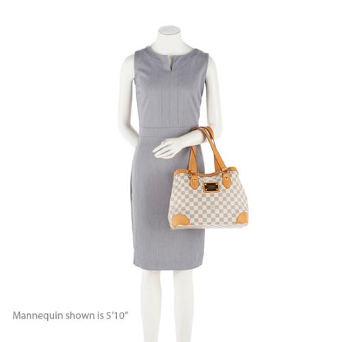 Louis Vuitton Damier Azur Hampstead PM Tote (SHF-18404)