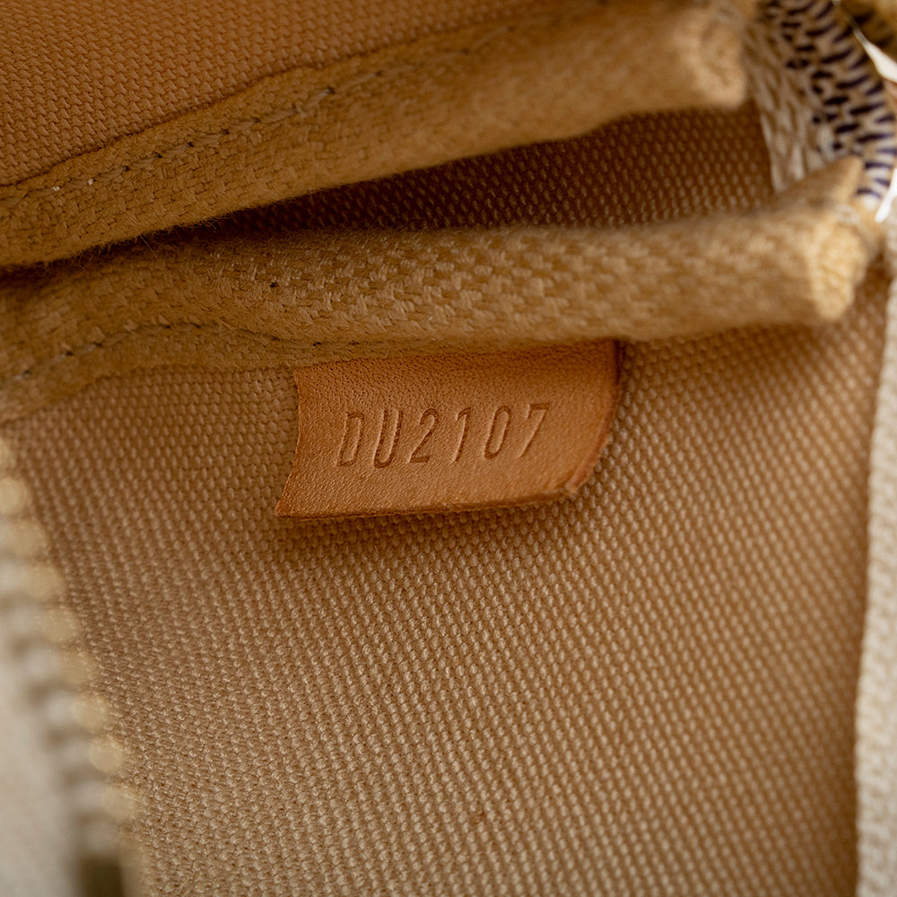 Louis Vuitton Damier Azur Mini Pochette Accessories (SHF-16530)