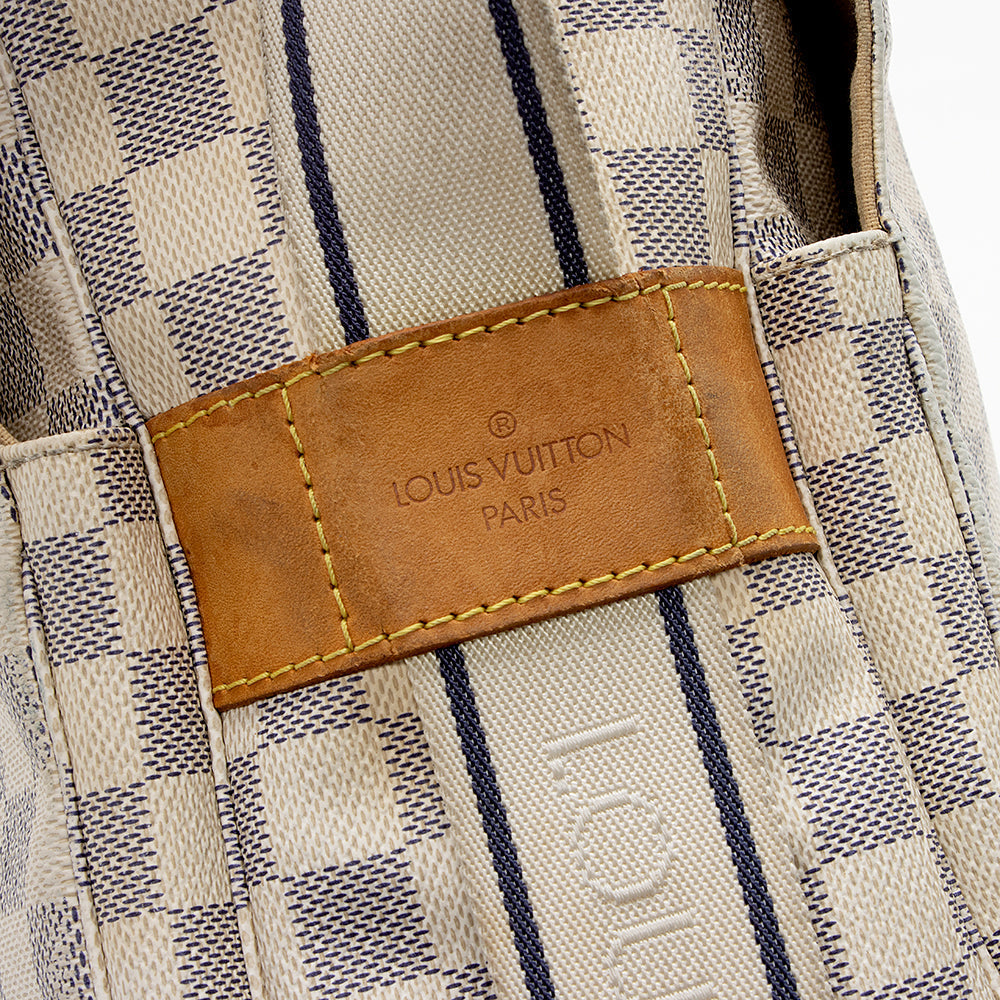Louis Vuitton Damier Azur Naviglio Messenger Bag - FINAL SALE (SHF-14872)