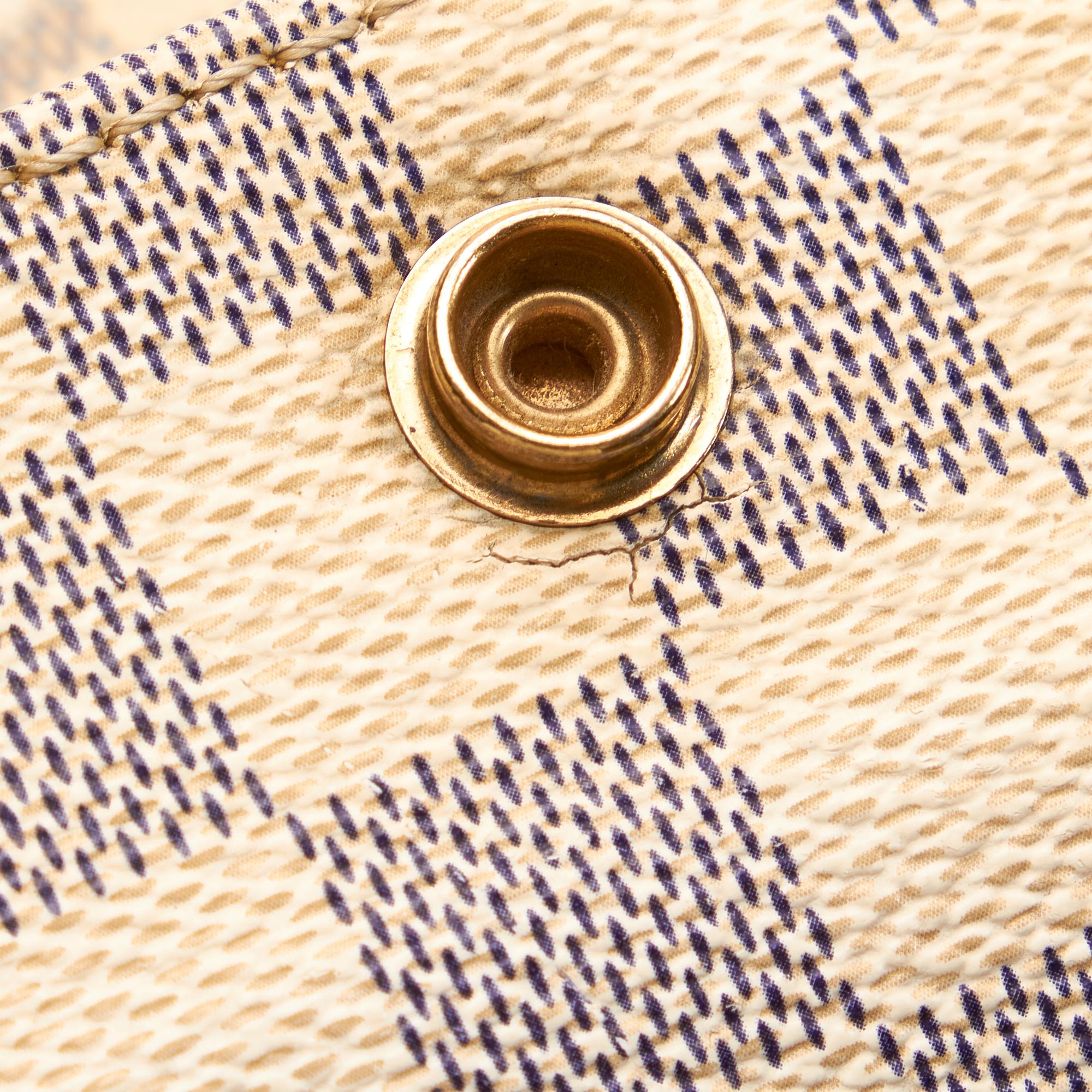Louis Vuitton Damier Azur Naviglio (SHG-27529)
