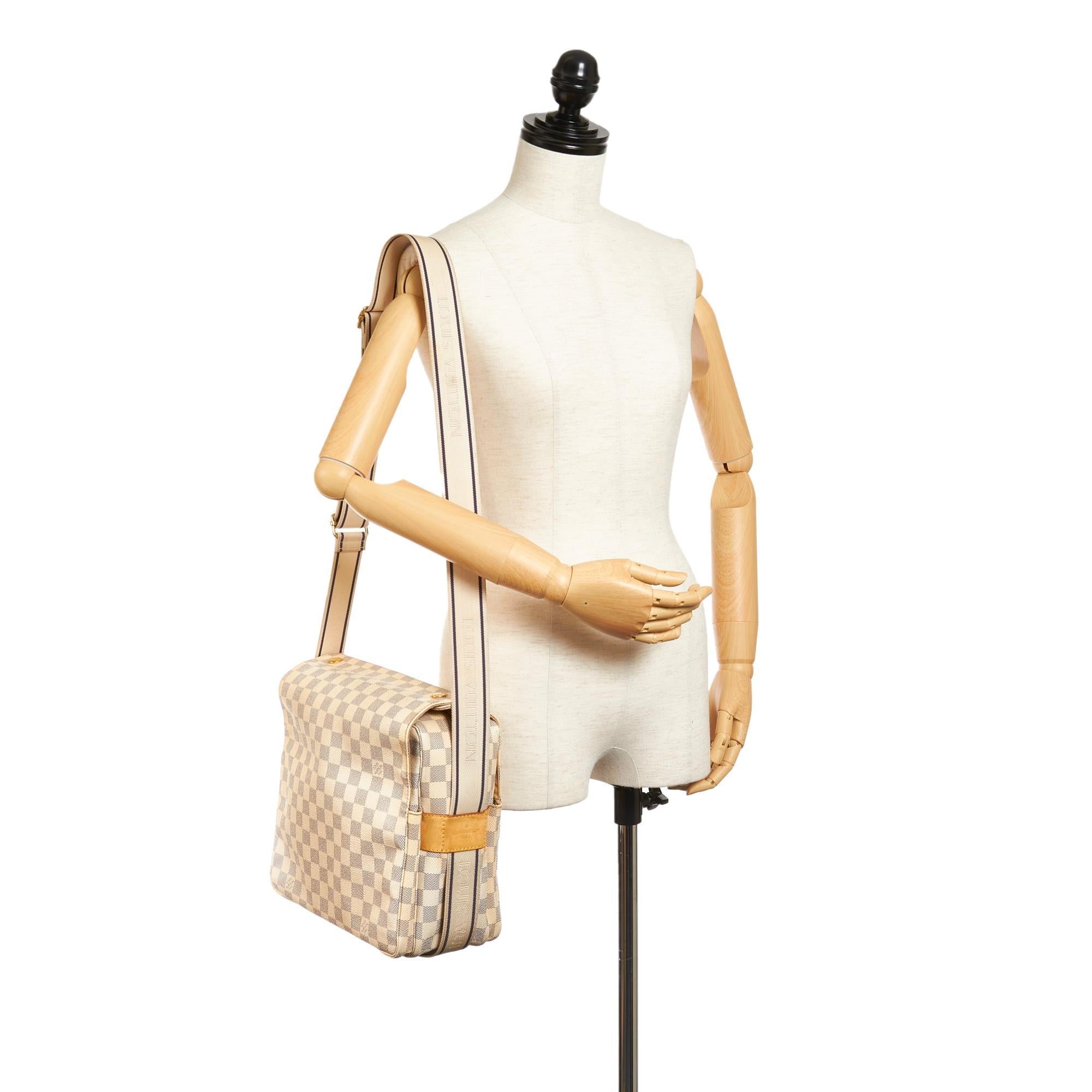 Louis Vuitton Damier Azur Naviglio (SHG-27529)