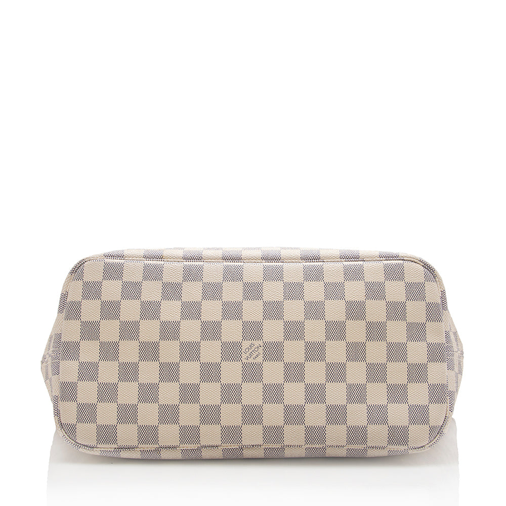 Louis Vuitton Damier Azur Neverfull MM Tote (SHF-18392)