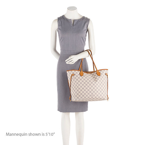 Louis Vuitton Damier Azur Neverfull MM Tote (SHF-18392)