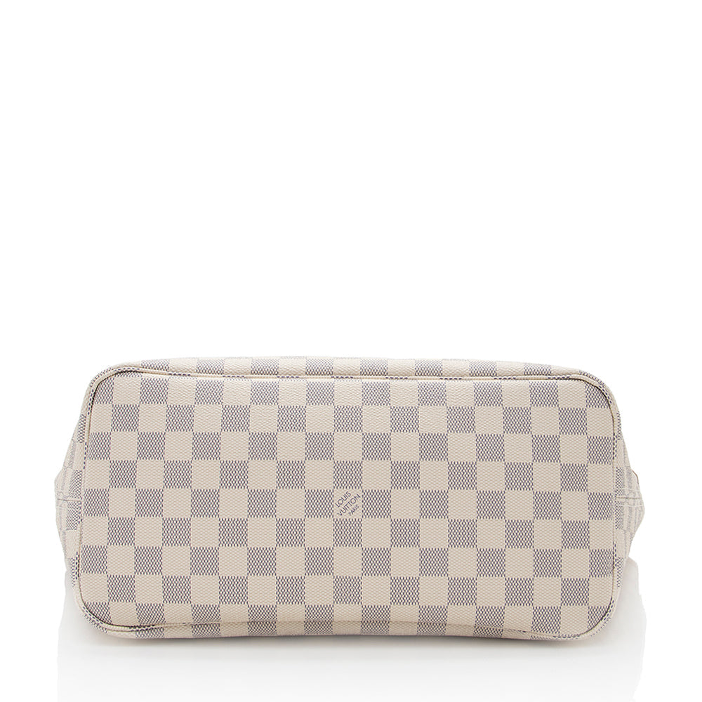 Louis Vuitton Damier Azur Neverfull MM Tote (SHF-18319)