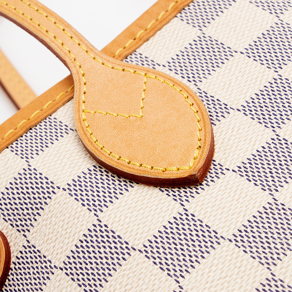 Louis Vuitton Damier Azur Neverfull PM Tote (SHF-17093)
