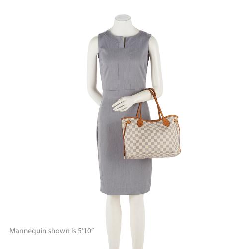 Louis Vuitton Damier Azur Neverfull PM Tote (SHF-17093)