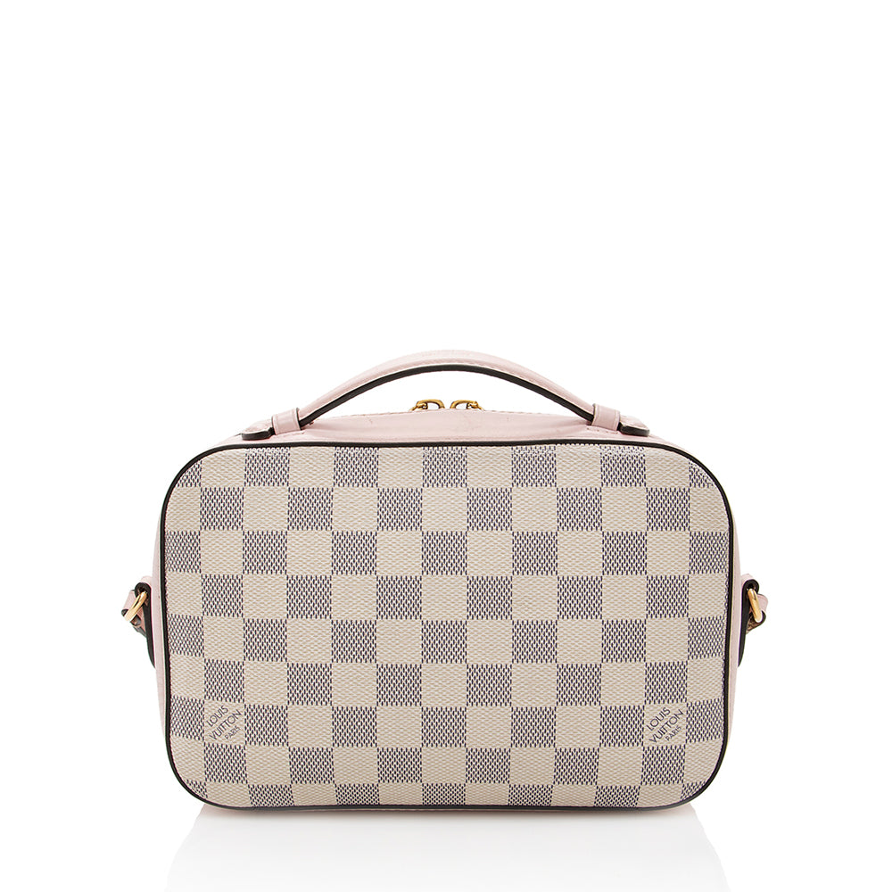 Louis Vuitton Damier Azur Saintonge Shoulder Bag (SHF-18473)