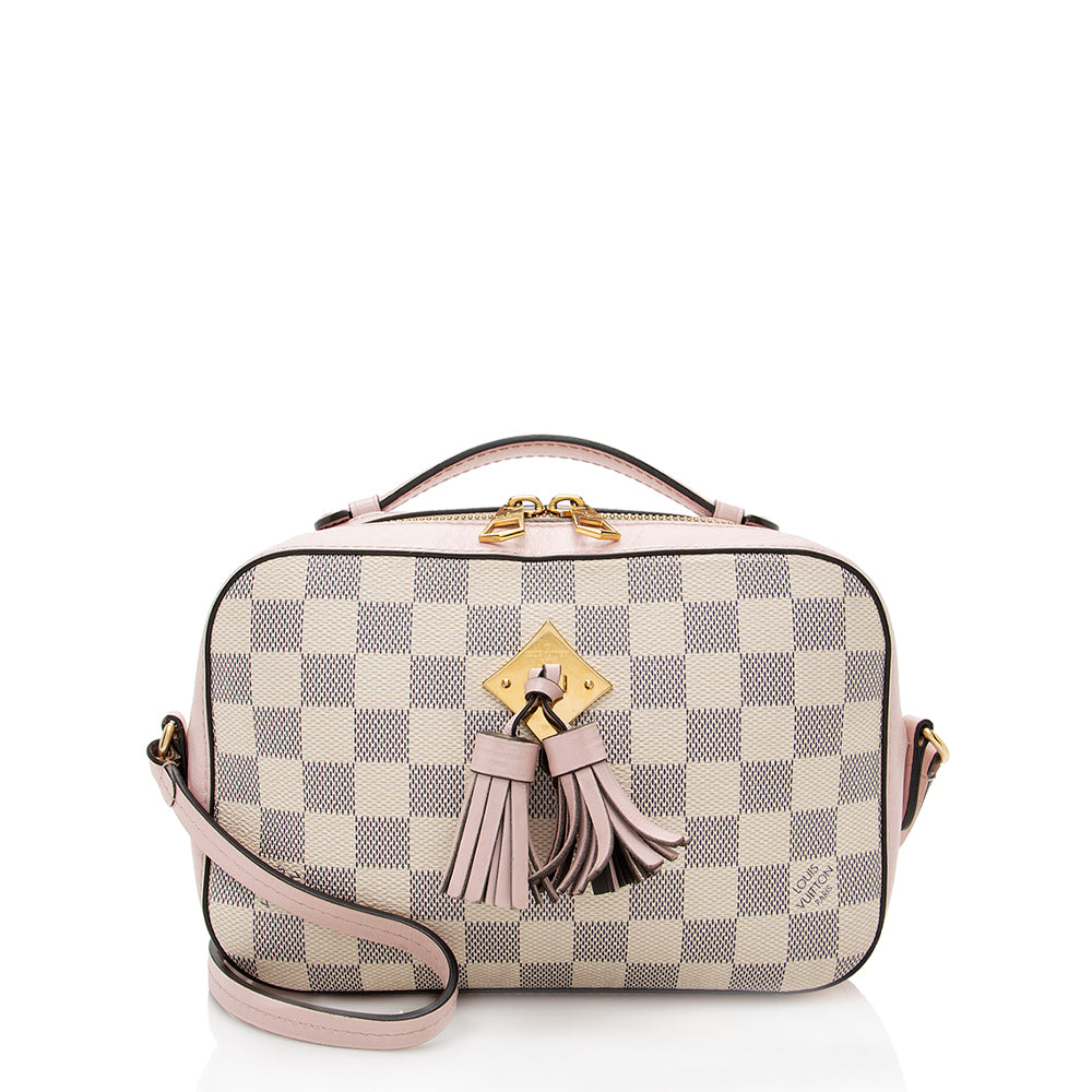 Louis Vuitton Damier Azur Saintonge Shoulder Bag (SHF-18473)