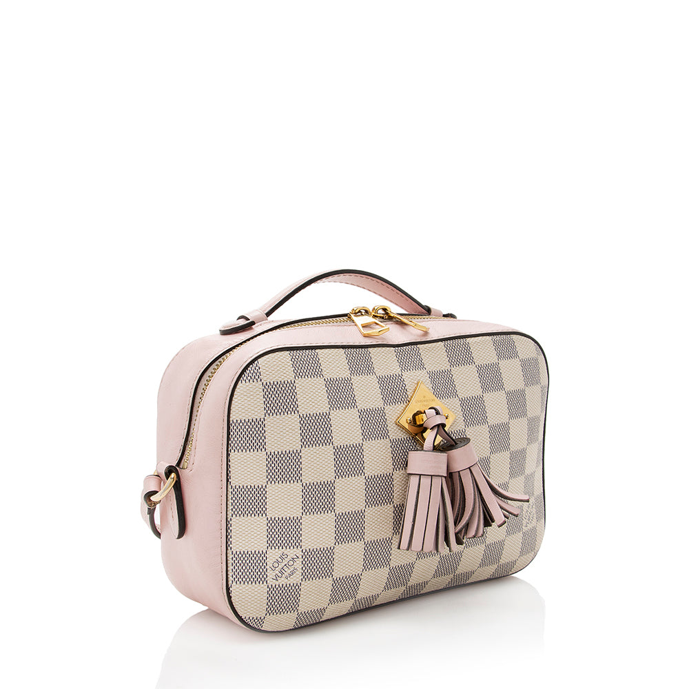 Louis Vuitton Damier Azur Saintonge Shoulder Bag (SHF-18473)