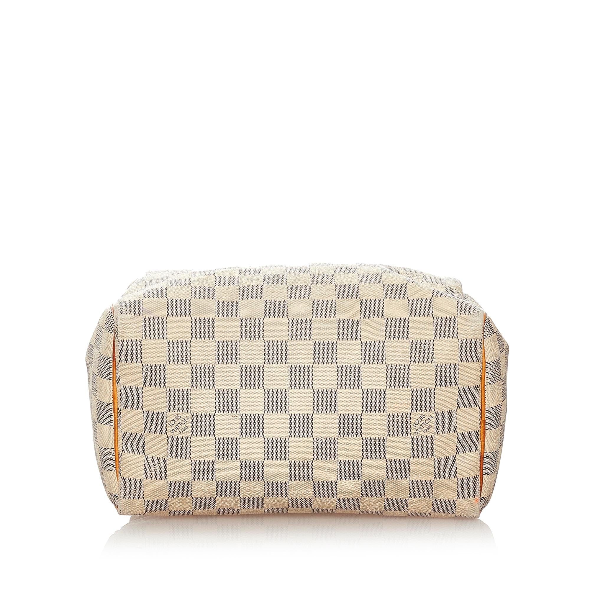 Louis Vuitton Damier Azur Speedy 25 (SHG-27536)