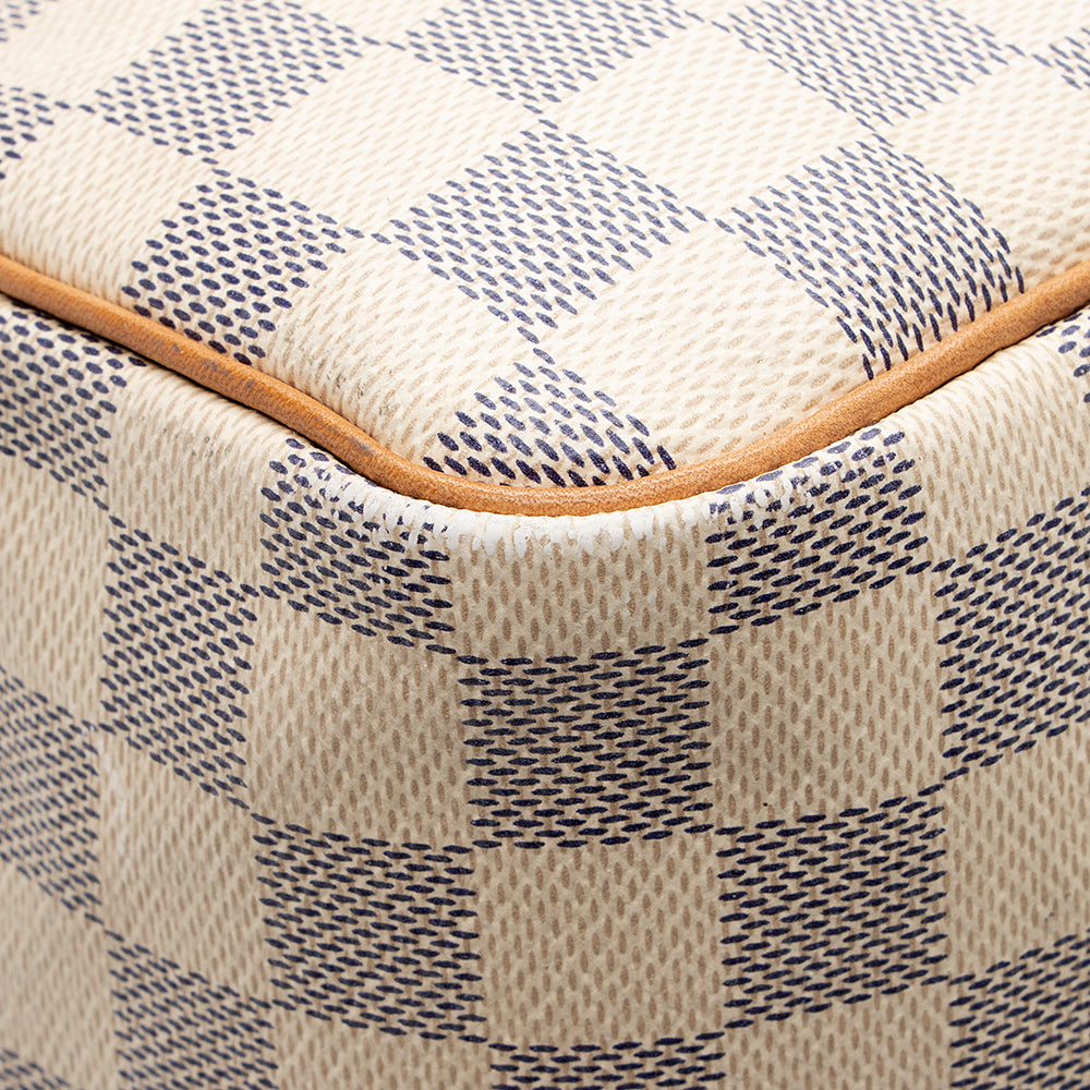 Louis Vuitton Damier Azur Speedy 30 Satchel (SHF-17043)