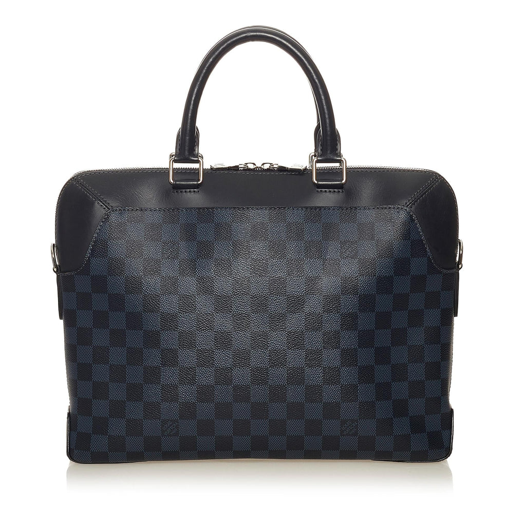 Louis Vuitton Damier Cobalt Porte Document Business (SHG-27914)