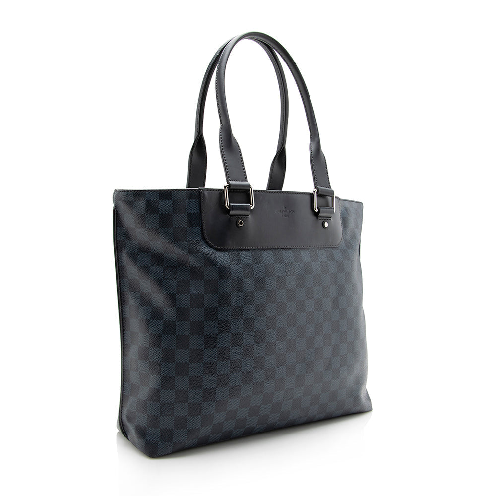 Louis Vuitton Damier Cobalt Voyage Tote (SHF-14656)
