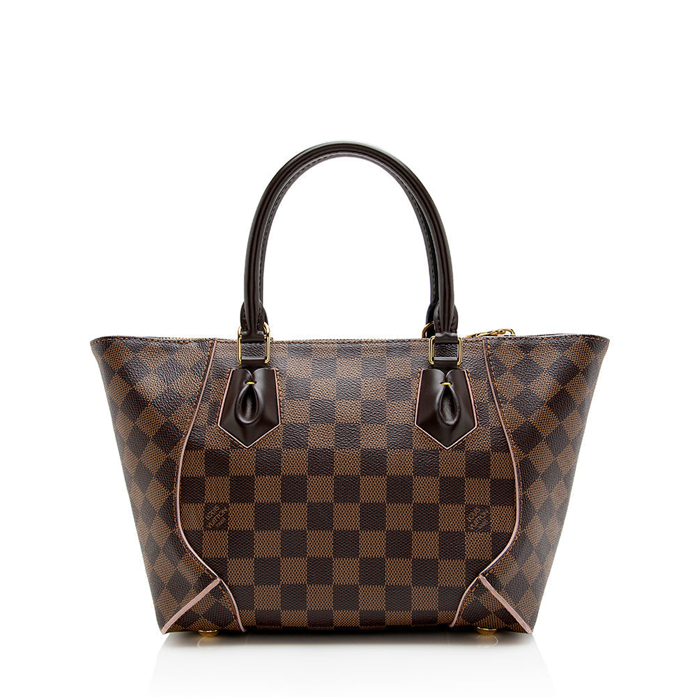 Louis Vuitton Damier Ebene Caissa PM Tote (SHF-16325)
