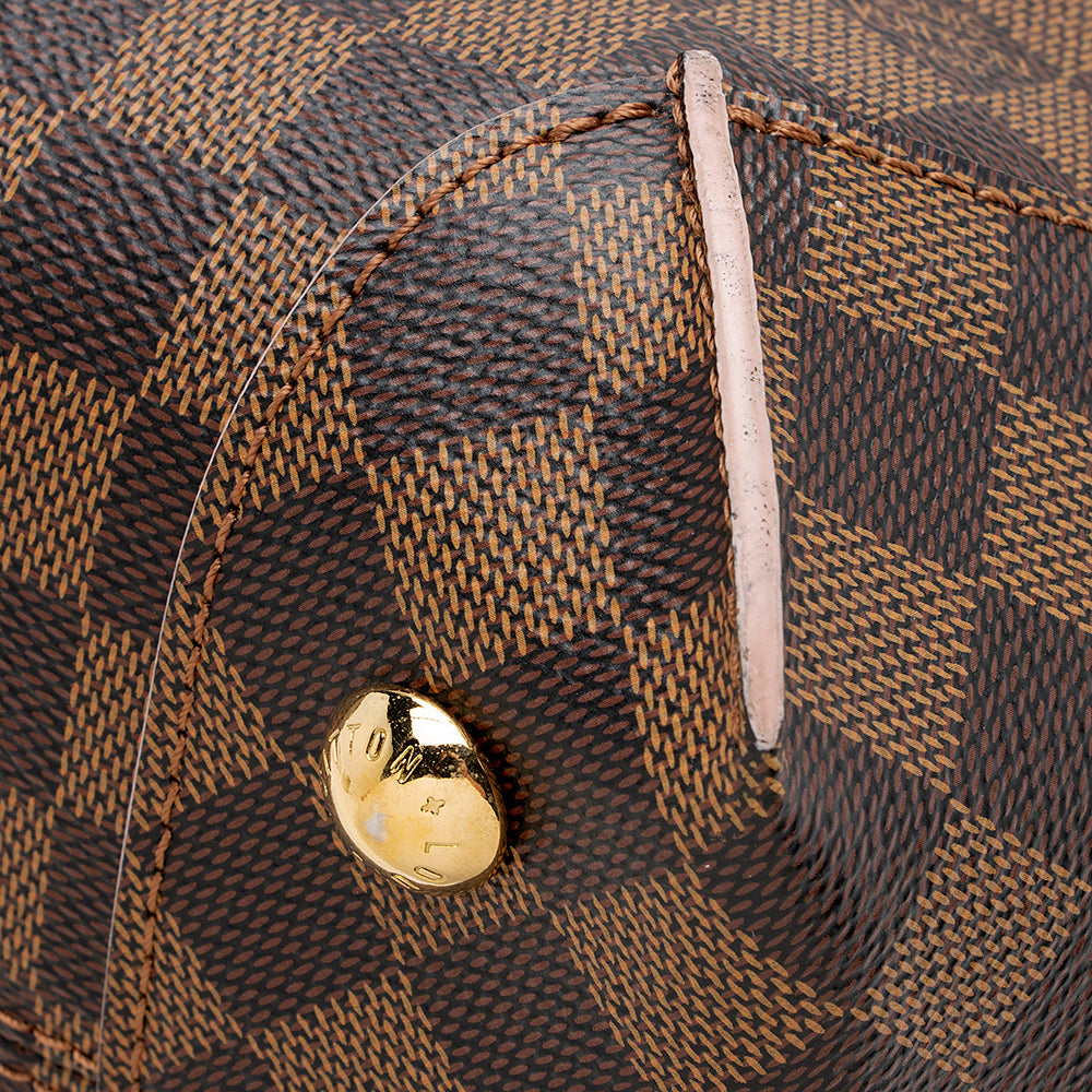 Louis Vuitton Damier Ebene Caissa PM Tote (SHF-16325)