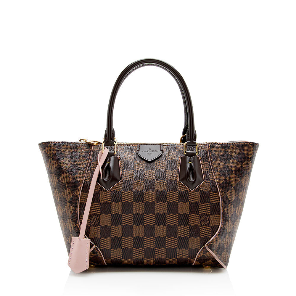 Louis Vuitton Damier Ebene Caissa PM Tote (SHF-16325)