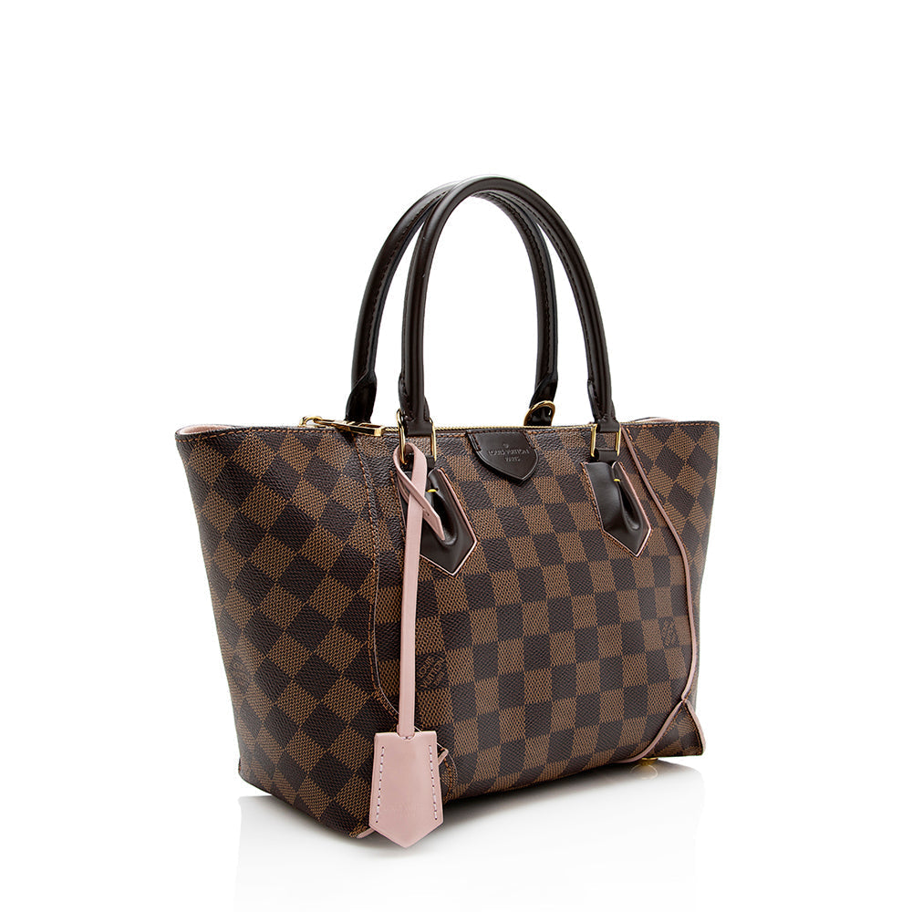 Louis Vuitton Damier Ebene Caissa PM Tote (SHF-16325)
