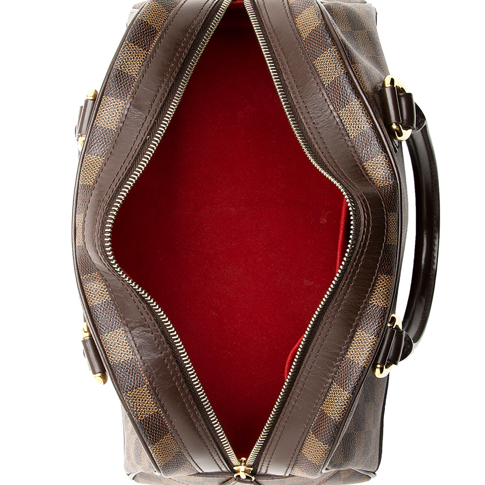 Louis Vuitton Damier Ebene Duomo Satchel (SHF-18288)