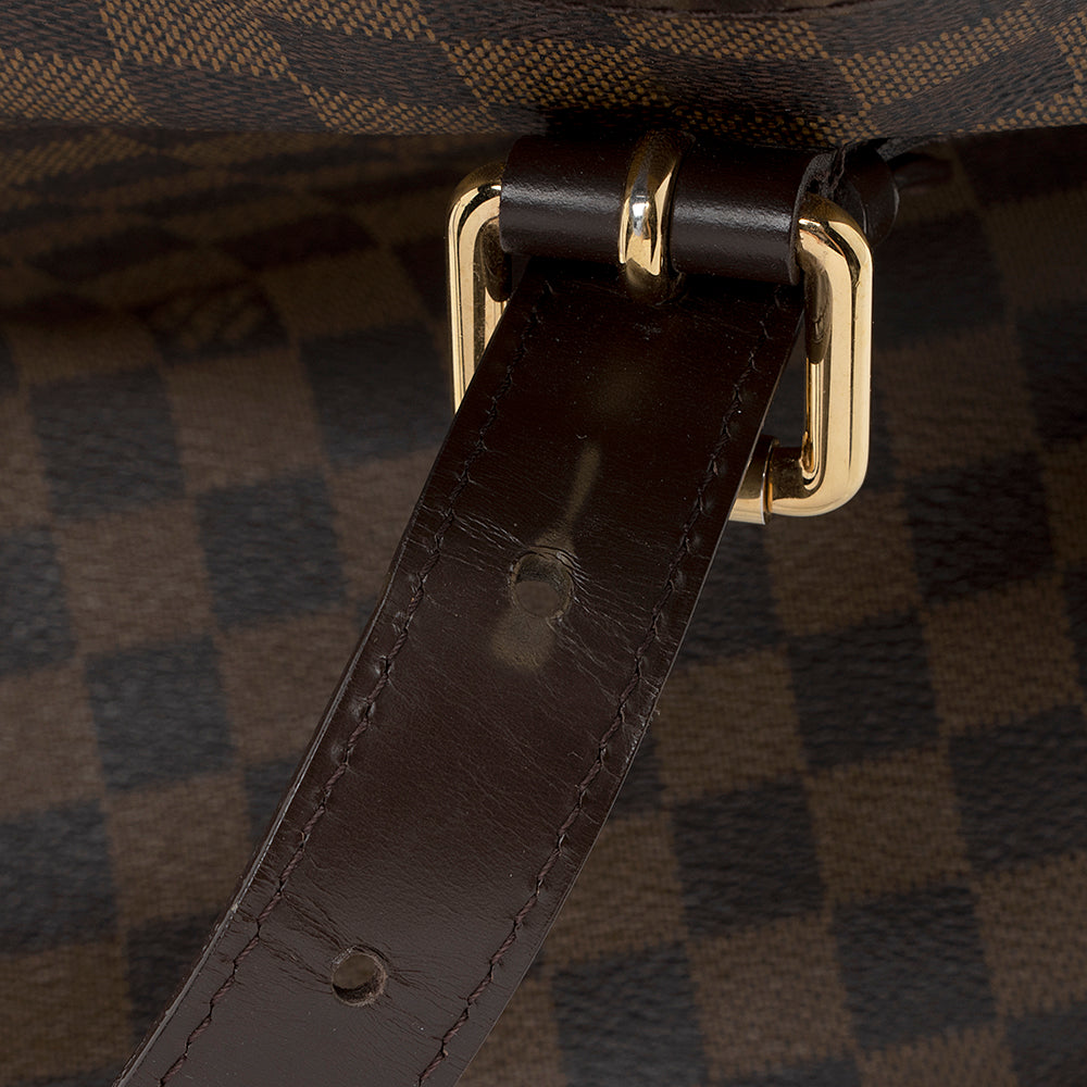 Louis Vuitton Damier Ebene Hampstead GM Tote (SHF-15485)