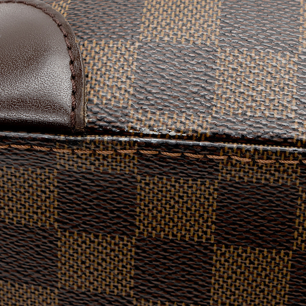 Louis Vuitton Damier Ebene Hampstead MM Tote (SHF-16598)