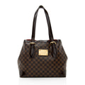Louis Vuitton Damier Ebene Hampstead MM Tote (SHF-18016)