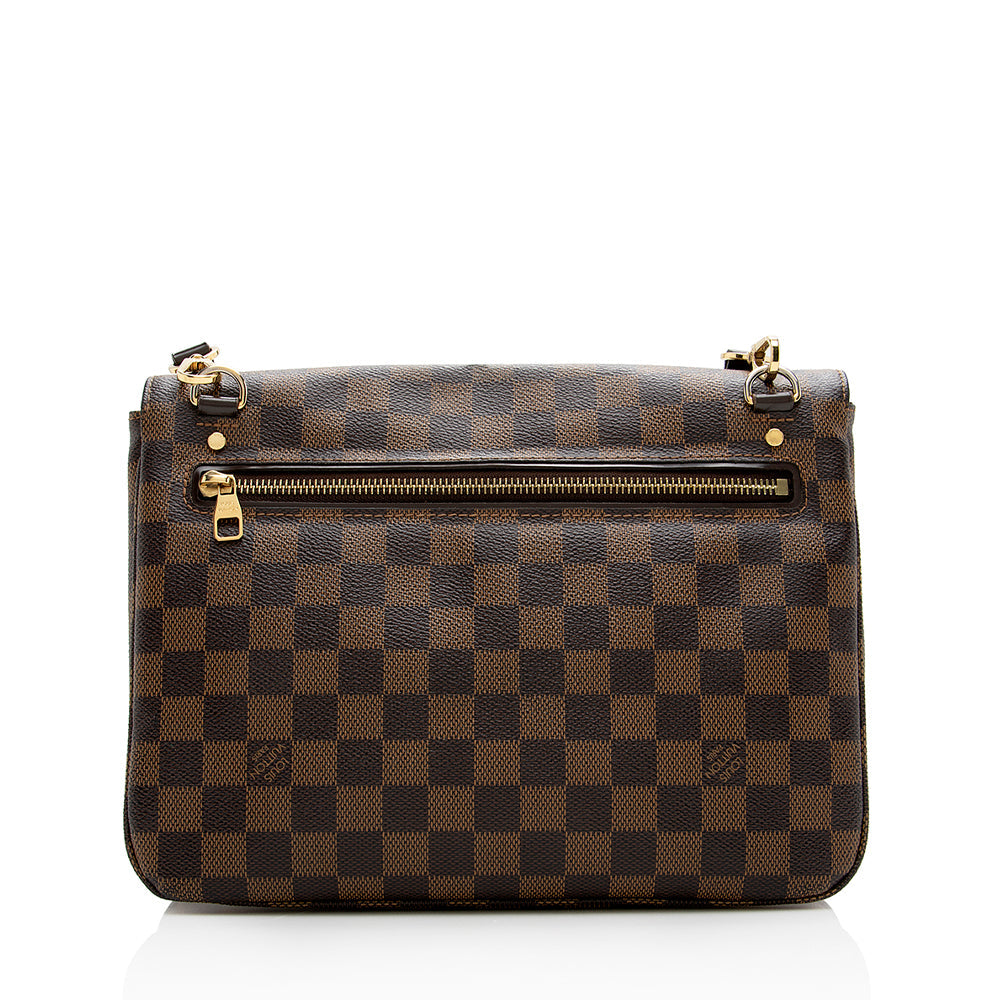 Louis Vuitton Damier Ebene Hoxton PM Shoulder Bag (SHF-18333)